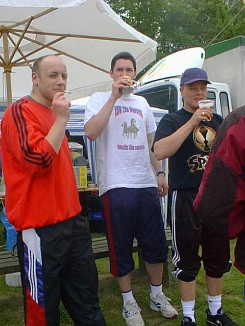 Gruppe bei Pfingsten 1999